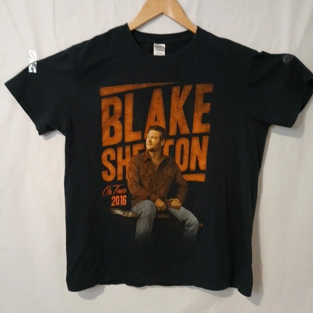 Blake‎ Shelton 2016 Concert T-shirt Size Large